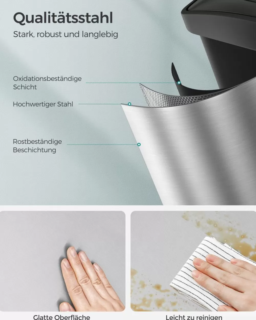 groer_mlltrenner__liter__x__l_4.webp Best SONGMICS Großer Mülltrenner 45 Liter (3 x 15 L)