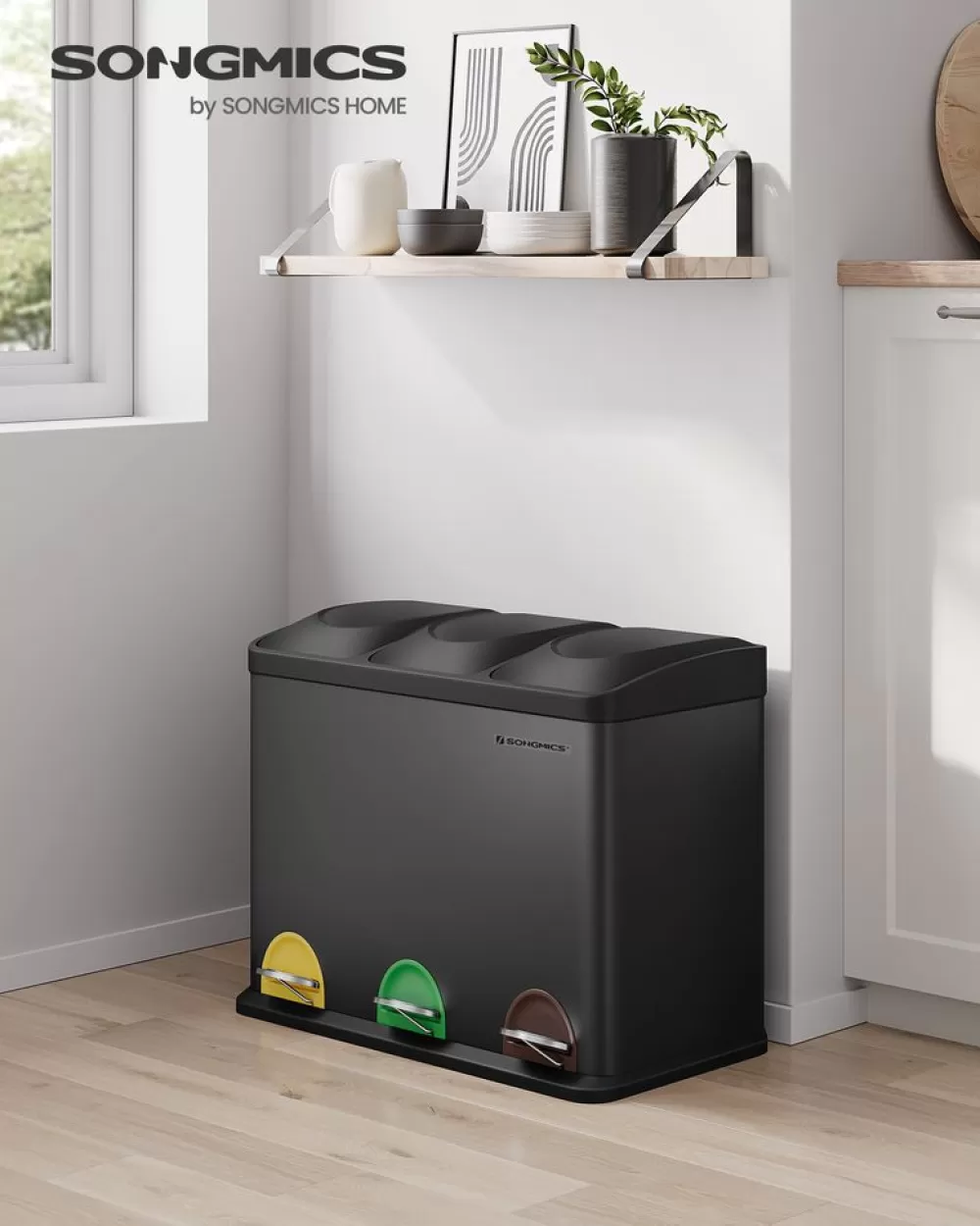groer_mlltrenner__liter__x__l_8.webp Best SONGMICS Großer Mülltrenner 45 Liter (3 x 15 L)