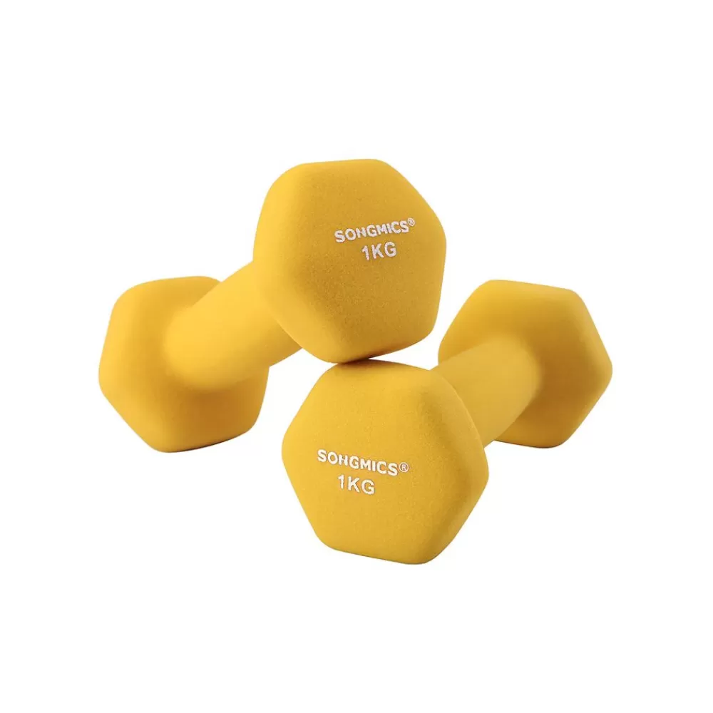 Discount SONGMICS Hanteln 2 x 1 kg Gelb