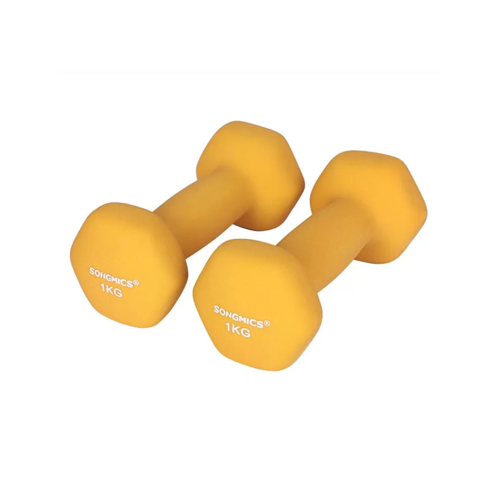 Discount SONGMICS Hanteln 2 x 1 kg Gelb