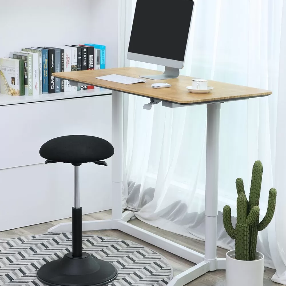 Store SONGMICS Höhenverstellbarer Bürohocker Schwarz