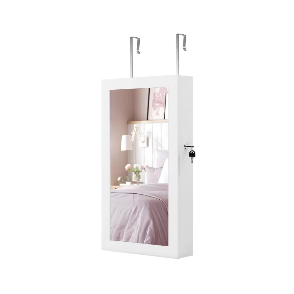hngender_schmuckschrank_vintagebraun_8.webp Outlet SONGMICS Hängender Schmuckschrank Vintagebraun