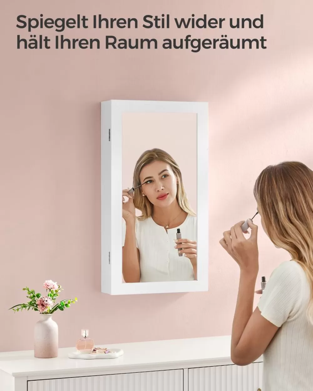hngender_schmuckschrank_vintagebraun_9.webp Outlet SONGMICS Hängender Schmuckschrank Vintagebraun