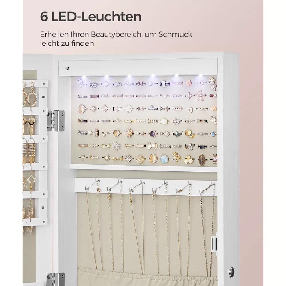 hngender_schmuckschrank_zur_wandmontage_6.webp Hot SONGMICS Hängender Schmuckschrank zur Wandmontage