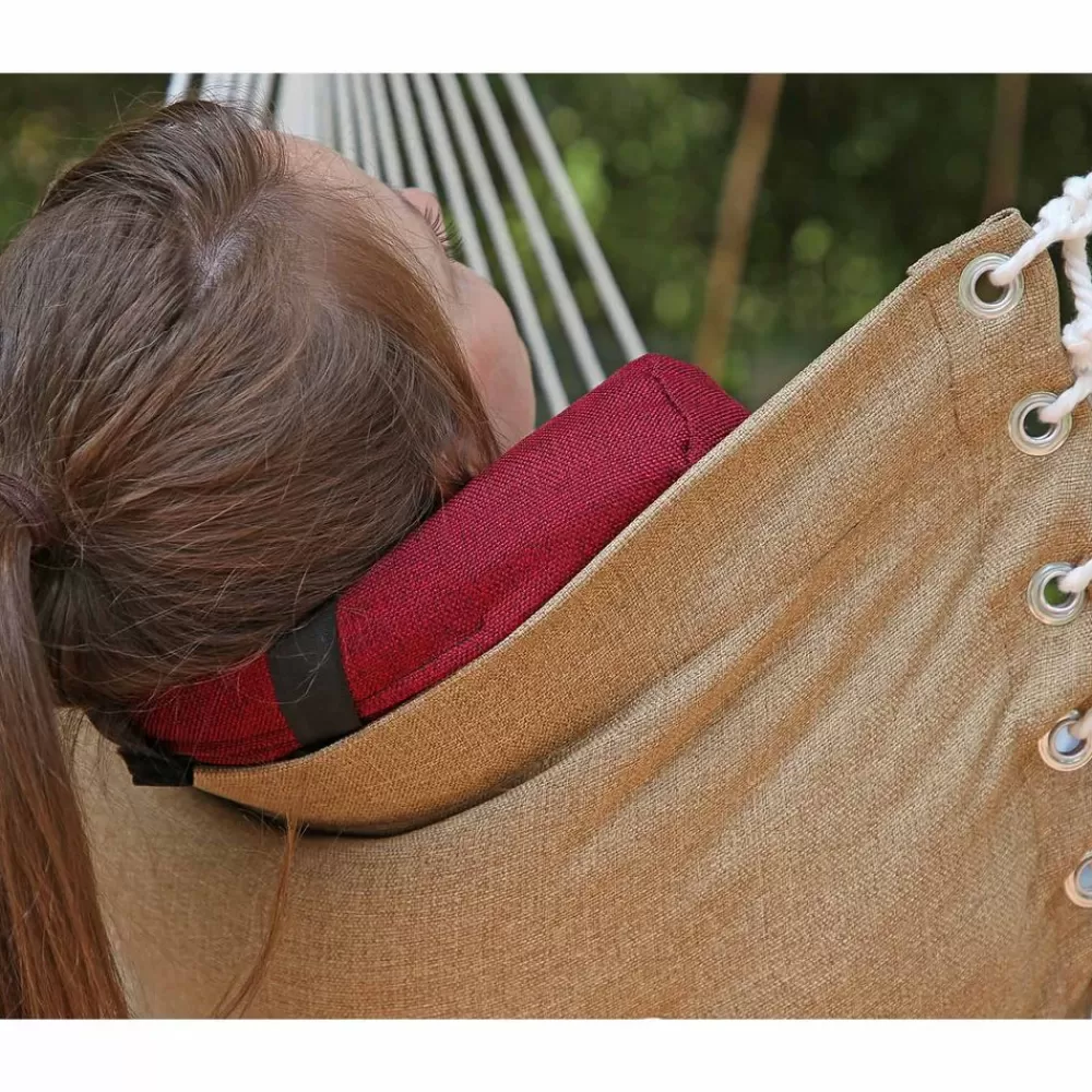 Flash Sale SONGMICS Hängesessel mit Kissen Rot-Khaki
