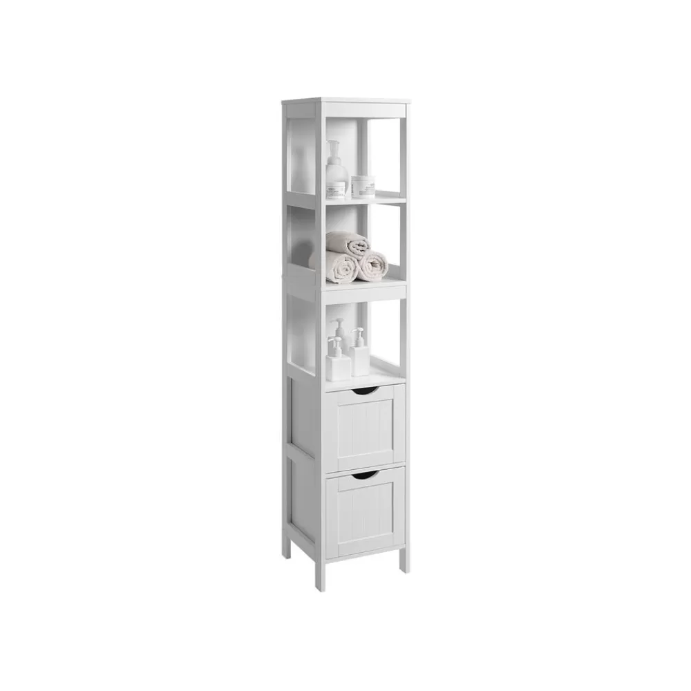Fashion SONGMICS Hochschrank fürs Bad Landhausstil