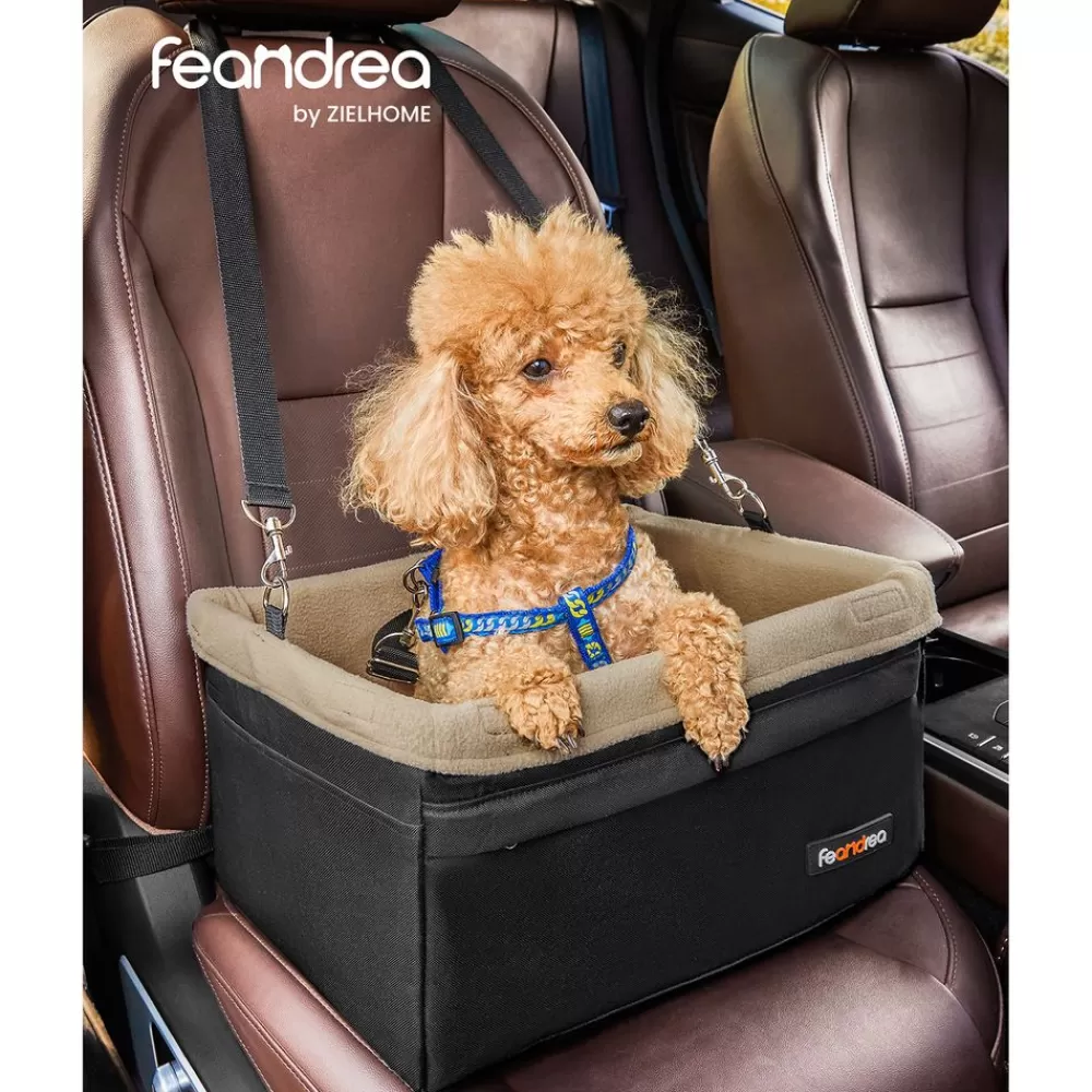 Best SONGMICS Hunde-Autositz für kleine Hunde
