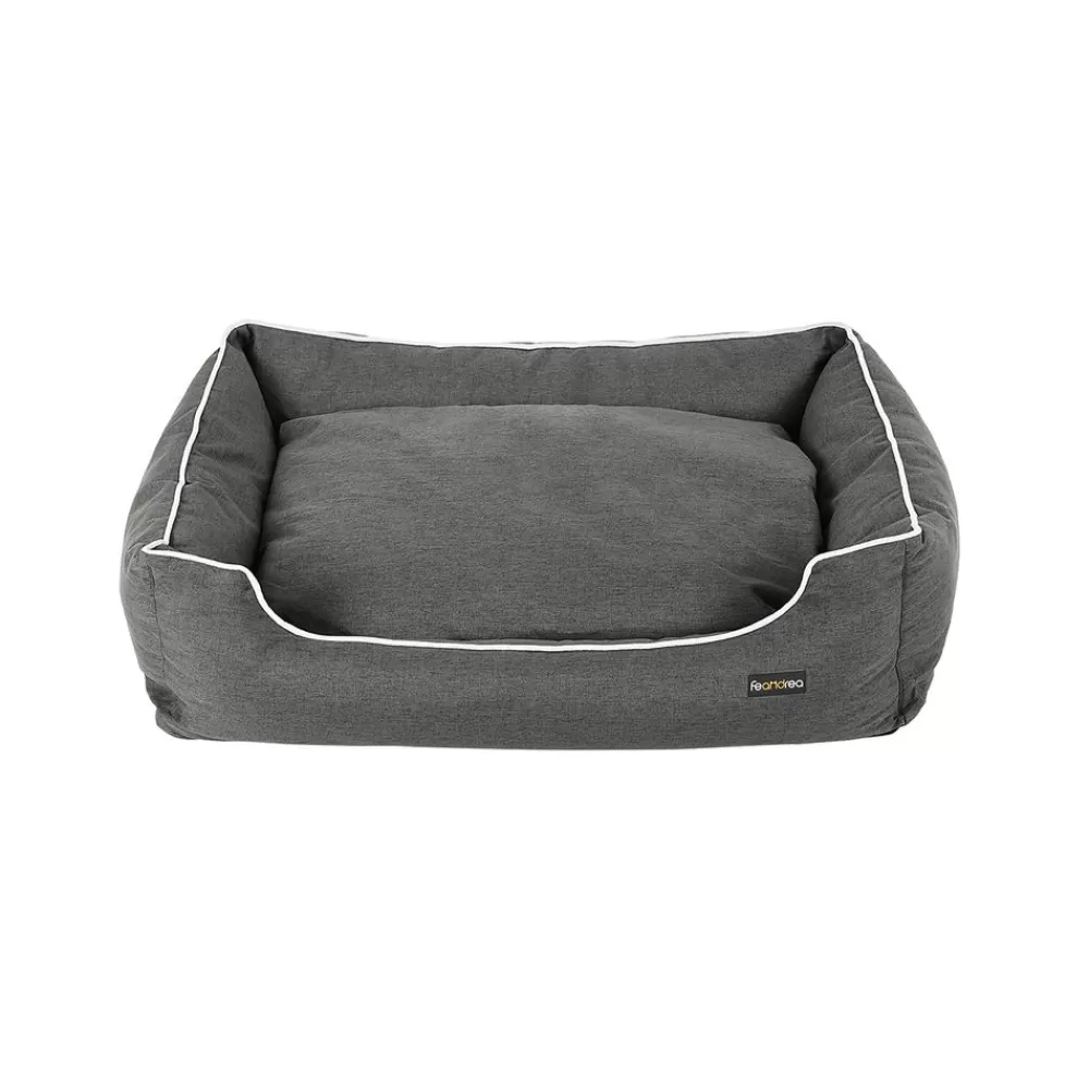 Sale SONGMICS Hundebett 100 x 70 cm mit Kissen