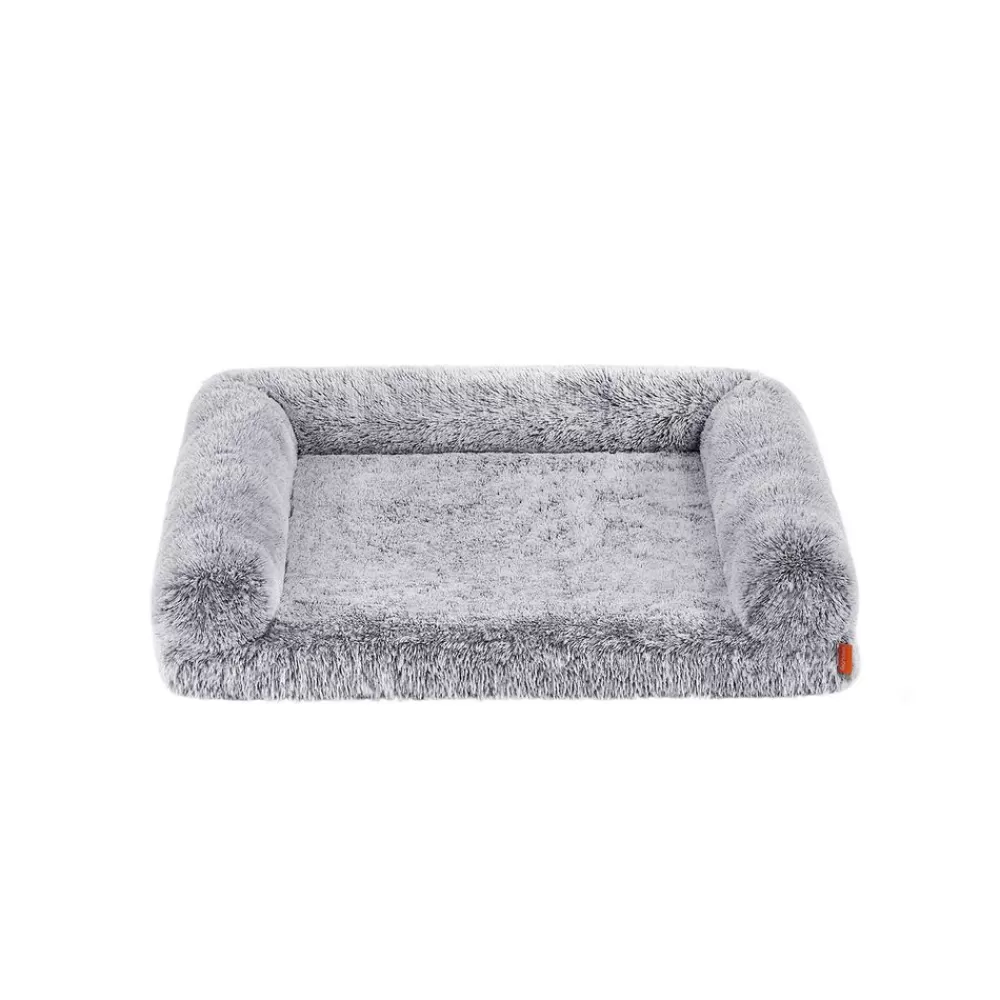 New SONGMICS Hundebett abnehmbar und waschbar Ombré-Grau