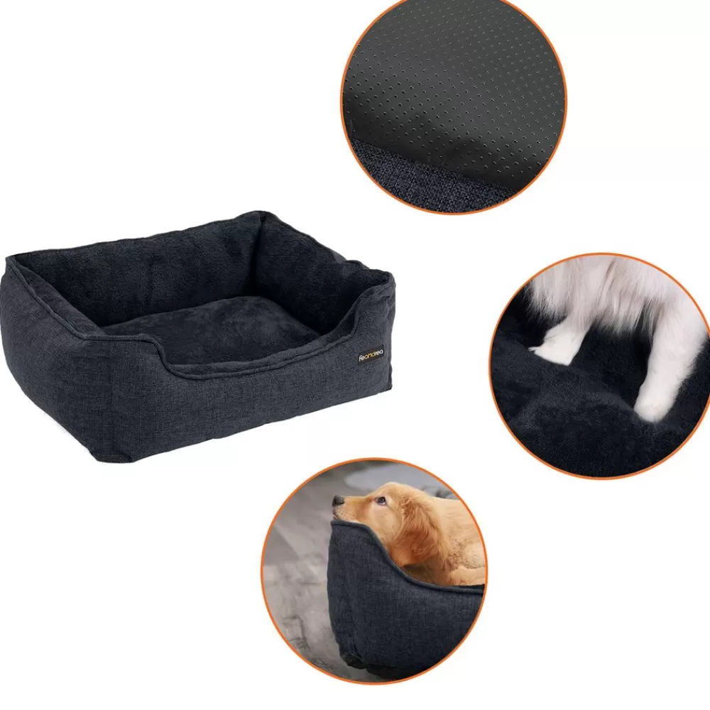 hundebett_fr_mittelgroe_hunde__x__x__cm_2.webp Flash Sale SONGMICS Hundebett für mittelgroße Hunde 90 x 75 x 25 cm