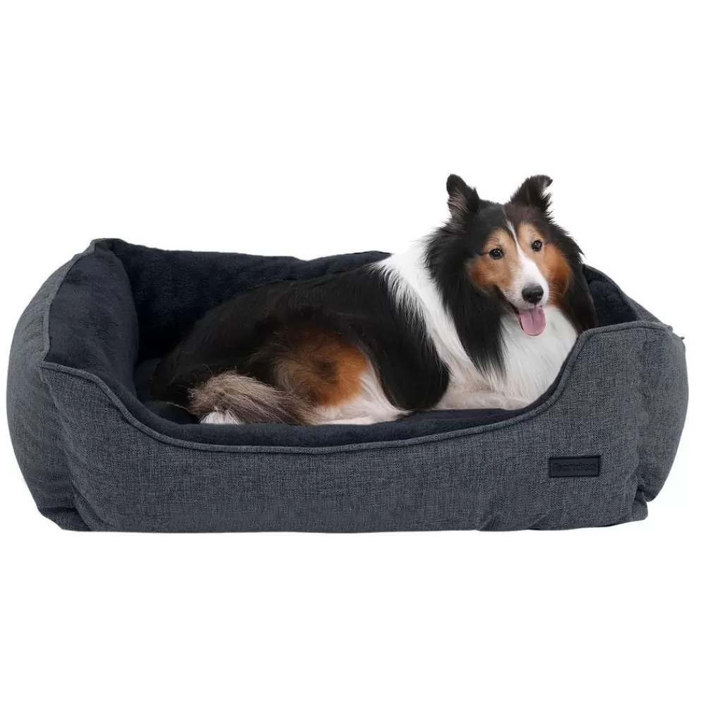 hundebett_fr_mittelgroe_hunde__x__x__cm_7.webp Flash Sale SONGMICS Hundebett für mittelgroße Hunde 90 x 75 x 25 cm