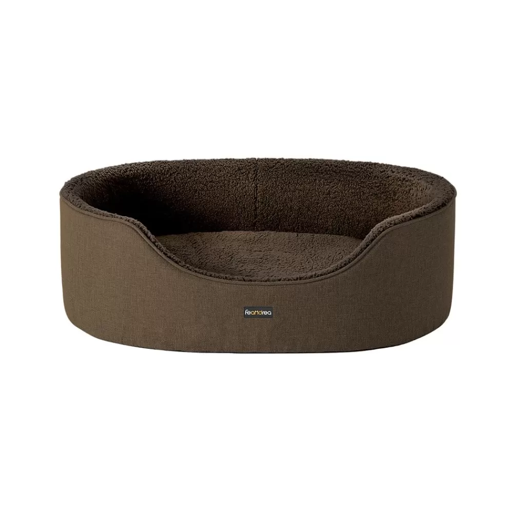 Store SONGMICS Hundebett mit hohem Rand 92 x 72 x 28 cm