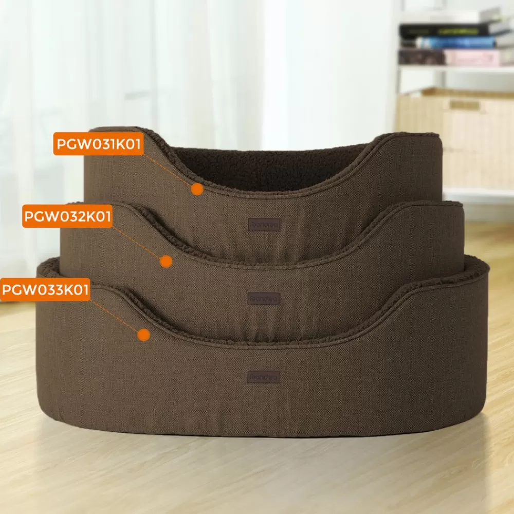 Best SONGMICS Hundebett mit hohem Rand 73 x 60 x 27 cm