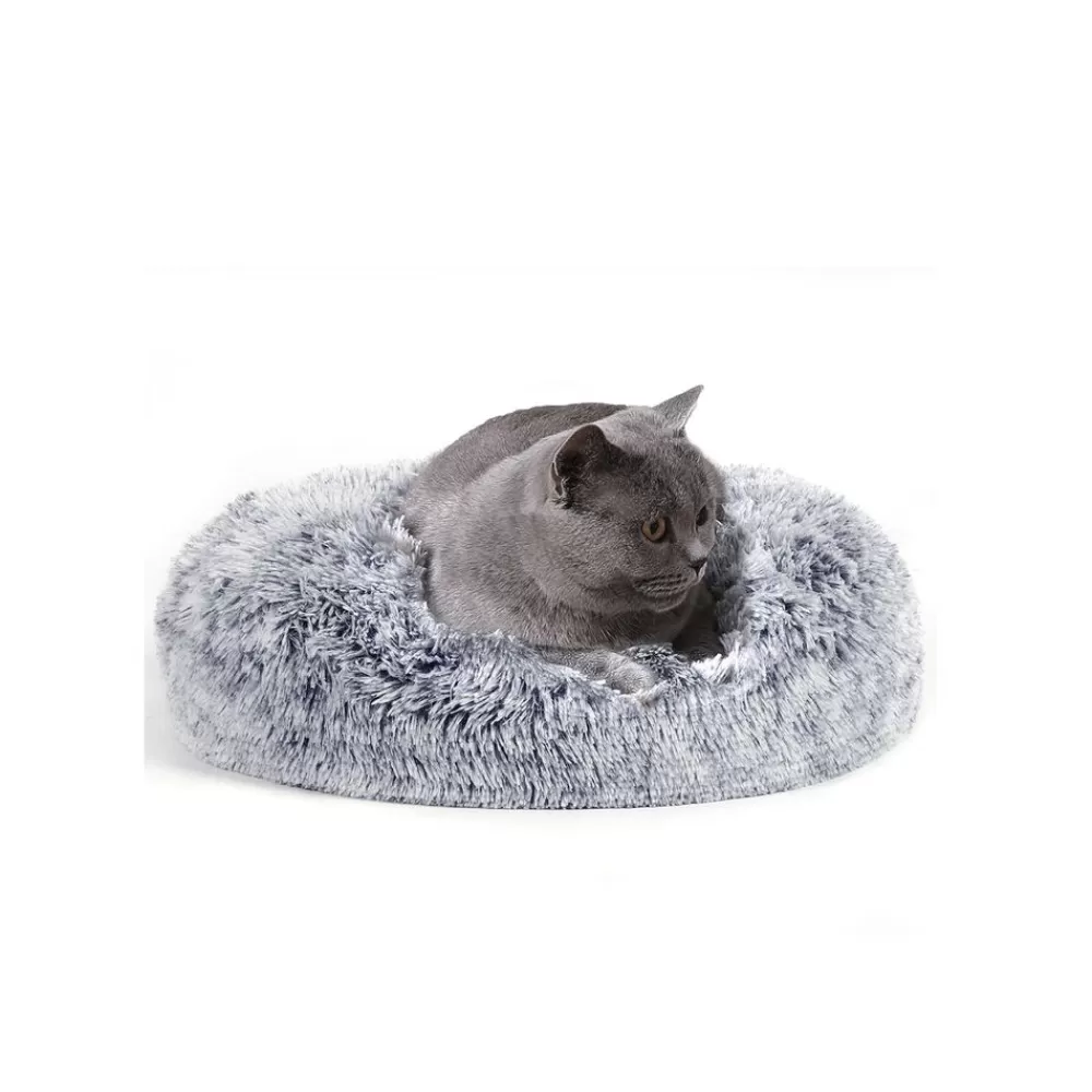 Fashion SONGMICS Hundebett mit weichem Bezug grau