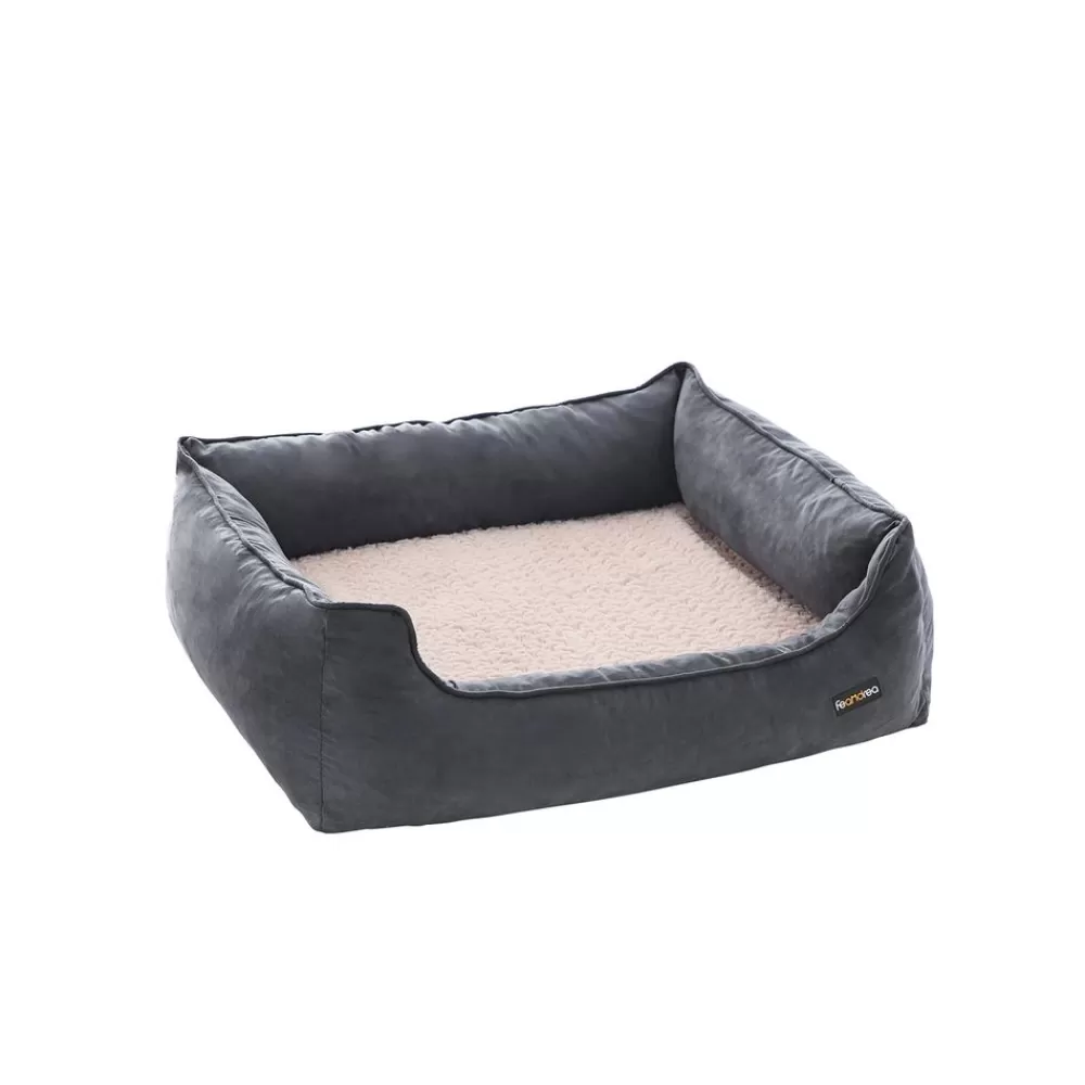 New SONGMICS Hundebett orthopädisch 90 x 75 x 25 cm