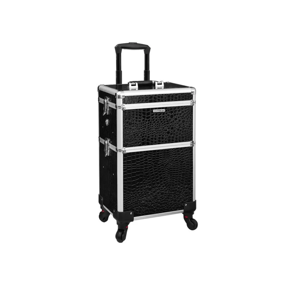 Best Sale SONGMICS 2-in-1 Kosmetik-Trolley Krokomuster