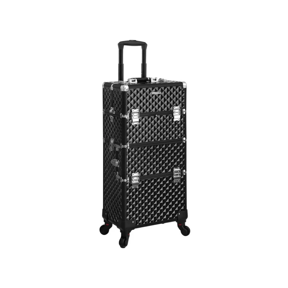 Shop SONGMICS 3-in-1 Make-up-Trolley Schwarz