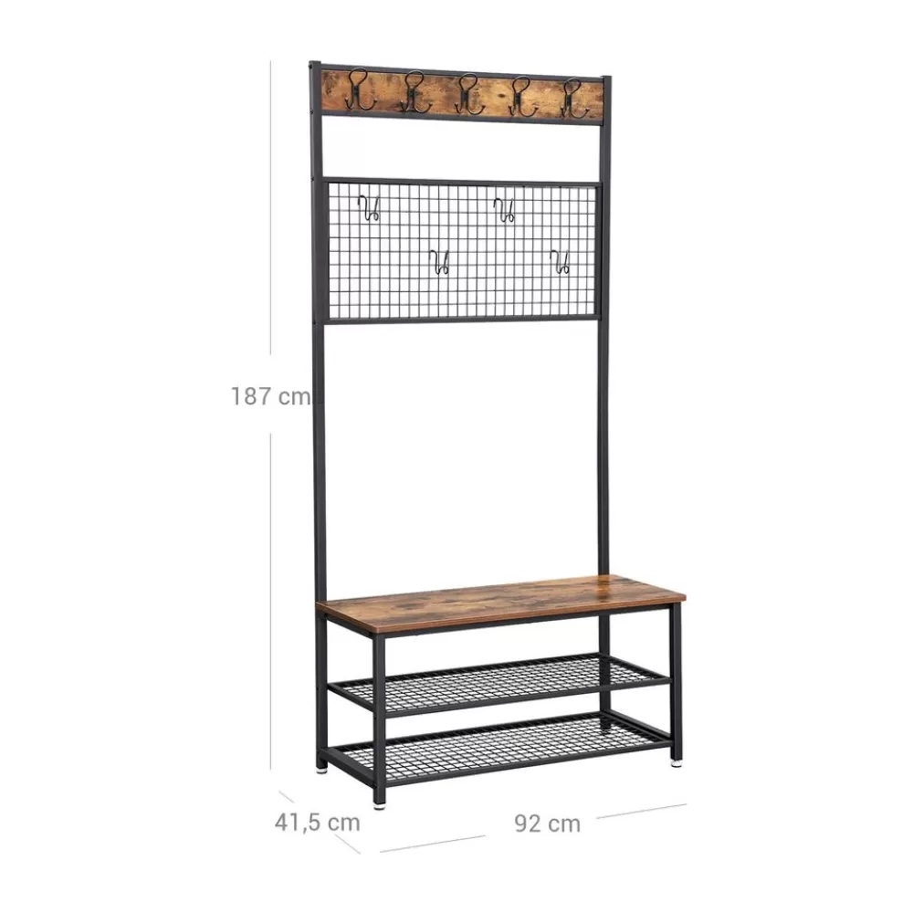 industrial_look_garderobe__schuhregal_4.webp Cheap SONGMICS Industrial Look Garderobe & Schuhregal