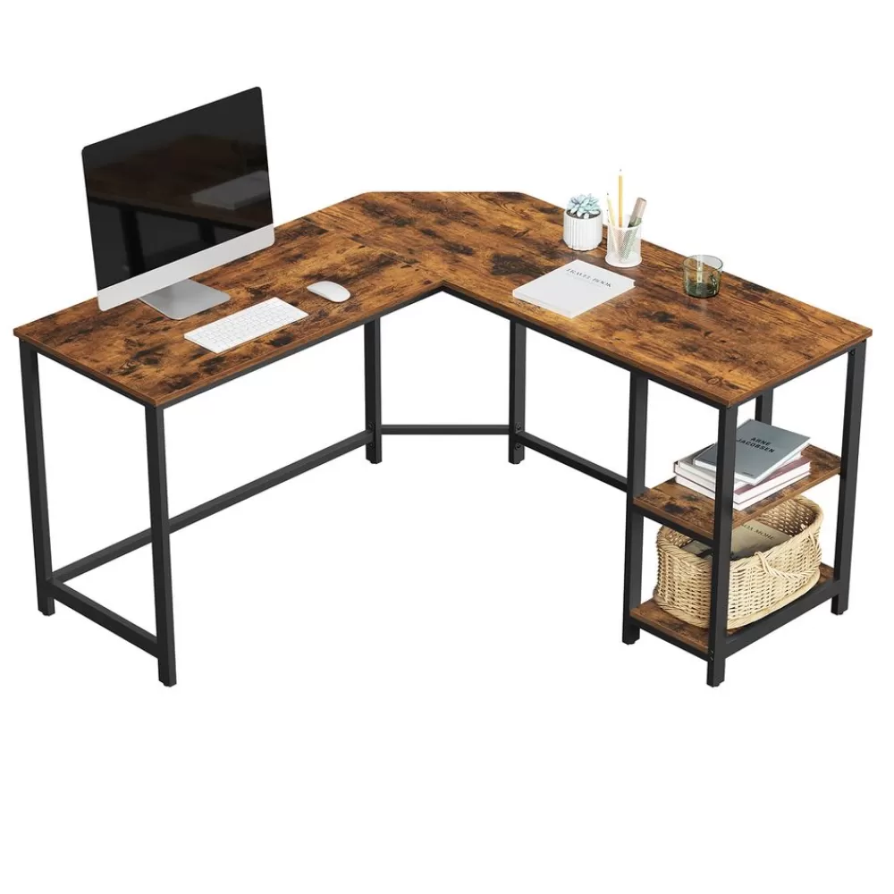 Cheap SONGMICS Industrie Look Eckschreibtisch