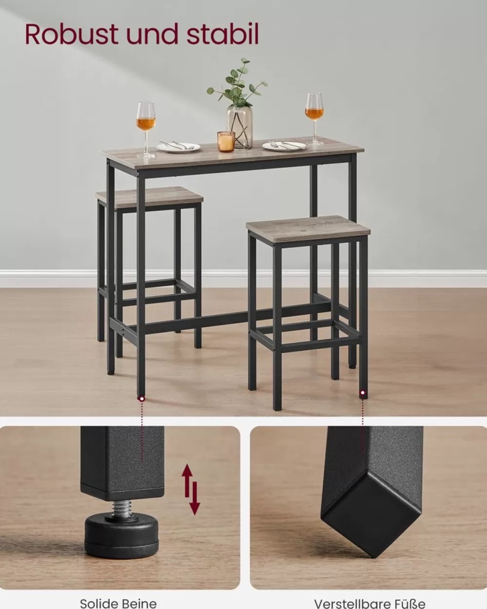 industriedesign_bartischset_9.webp New SONGMICS Industrie-Design Bartisch-Set