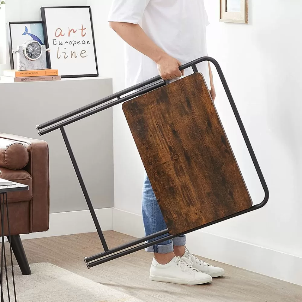 Clearance SONGMICS Industrie-Design Beistelltisch klappbar