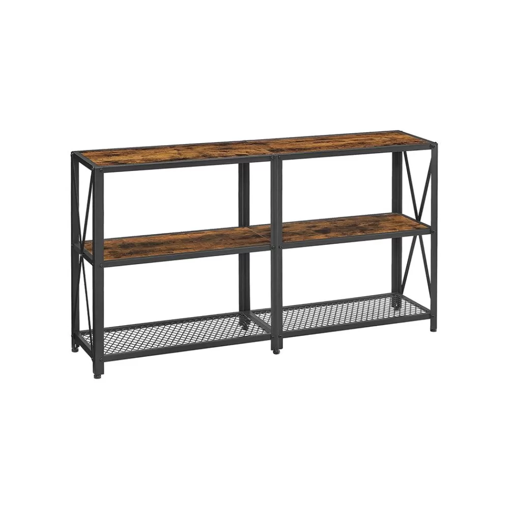 Cheap SONGMICS Industrie-Design Konsolentisch mit 3 Ebenen
