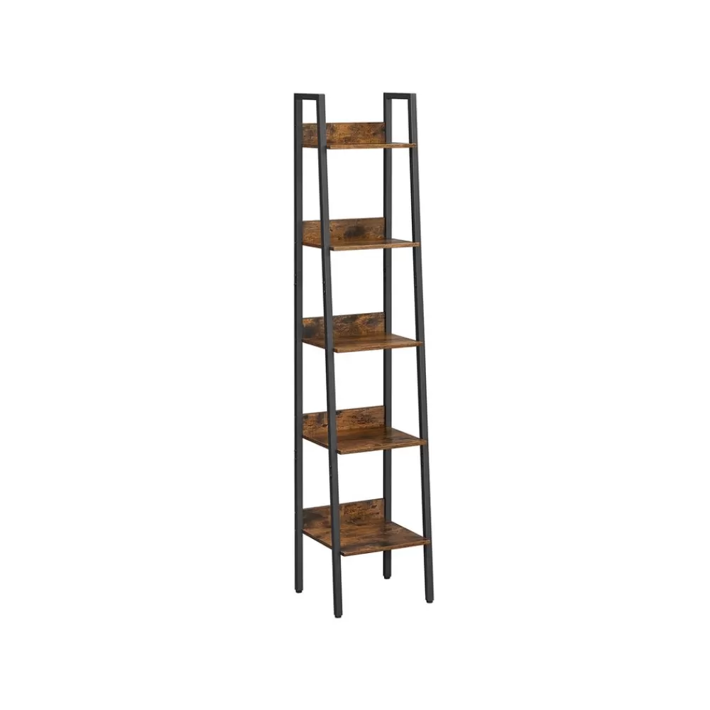 Store SONGMICS Industrie-Design Leiterregal mit 5 Ablagen