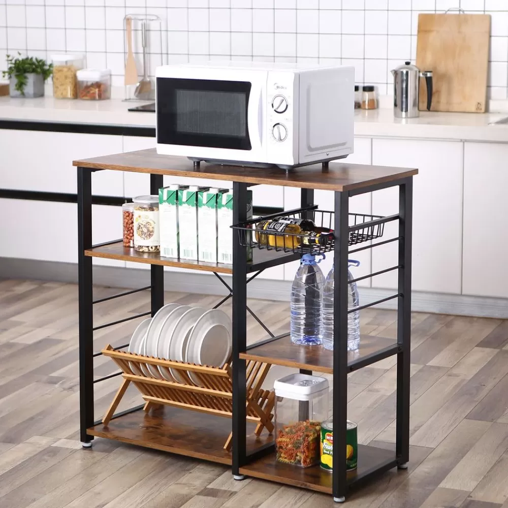 industrielook_kchenregal_3.webp Flash Sale SONGMICS Industrie-Look Küchenregal