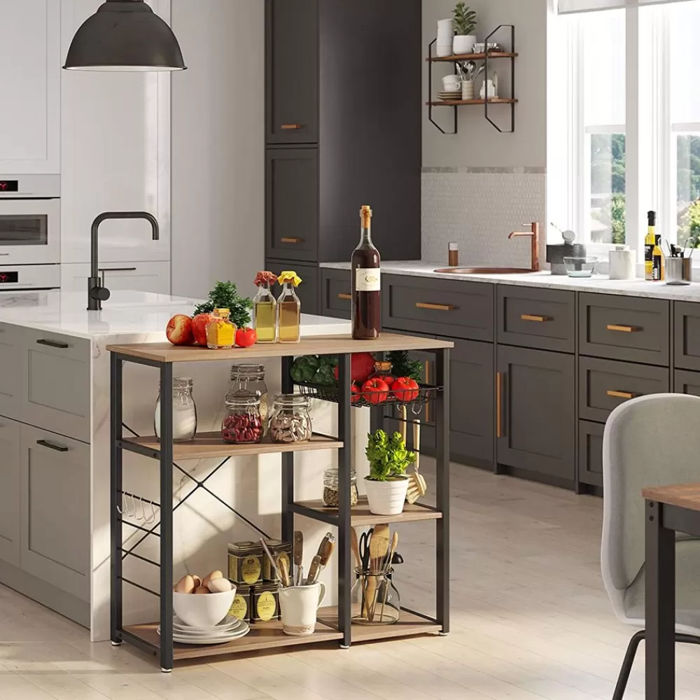 industrielook_kchenregal_9.webp Flash Sale SONGMICS Industrie-Look Küchenregal