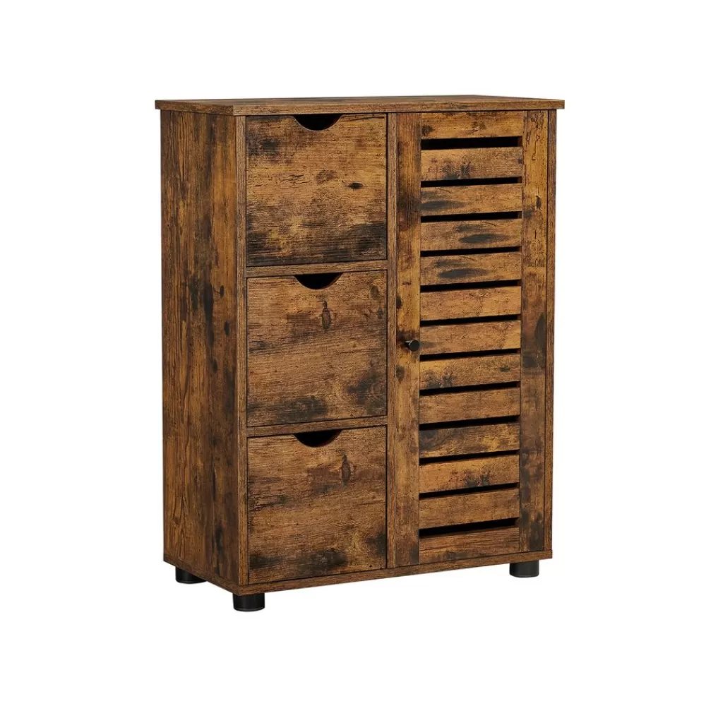 Fashion SONGMICS Industriestil Badschrank mit Tür