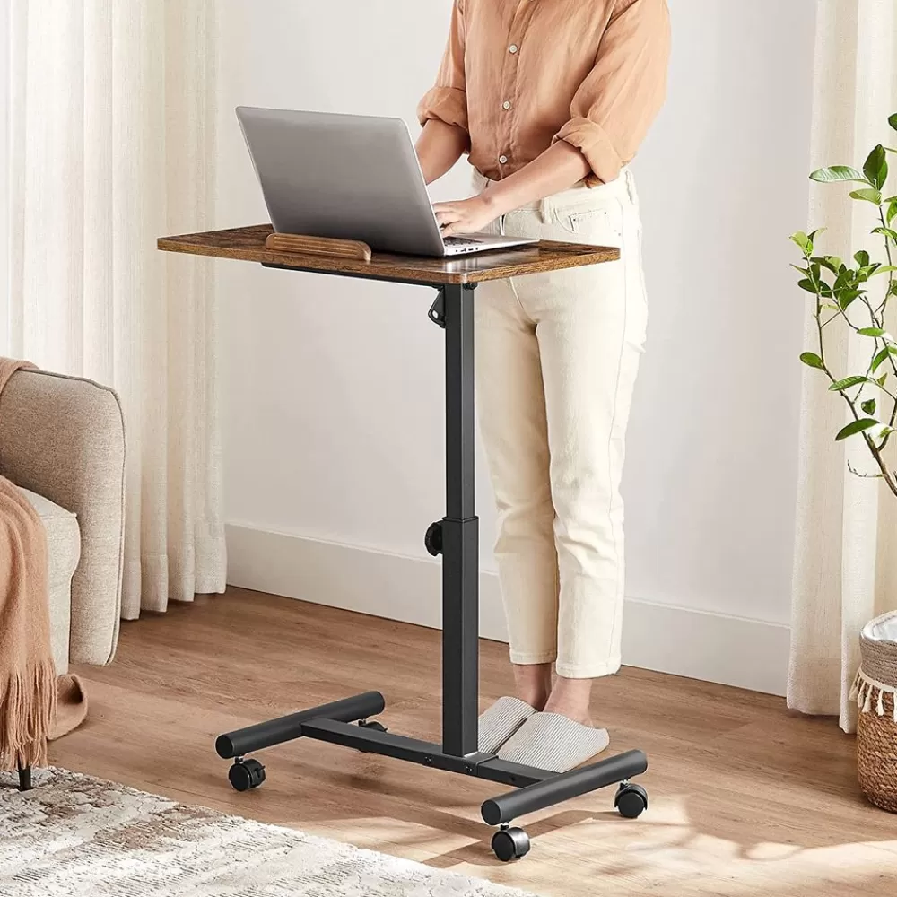 Online SONGMICS Industriestil Beistelltisch Vintagebraun-Schwarz