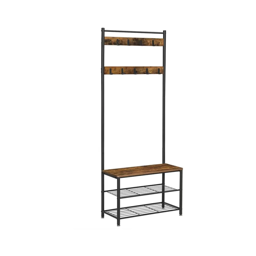 Discount SONGMICS Industriestil Garderobe & Schuhablage