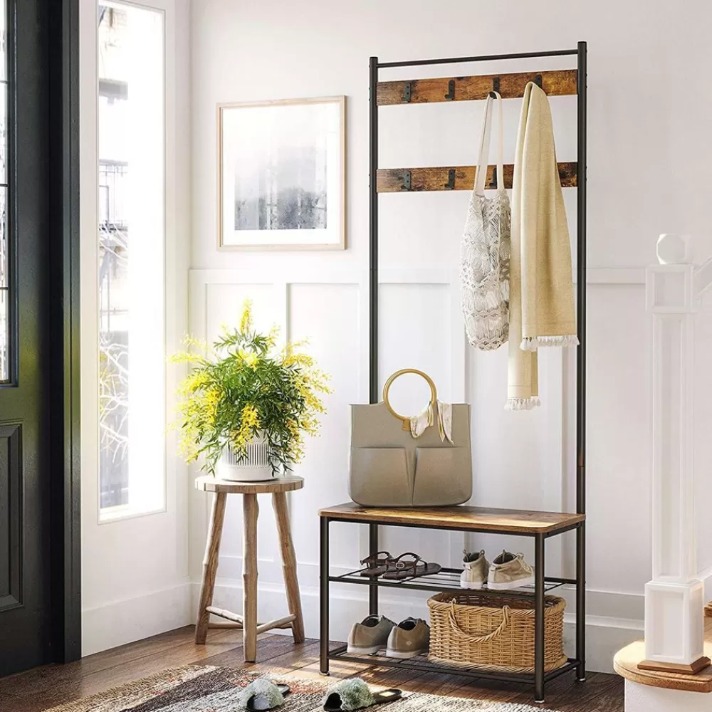 Discount SONGMICS Industriestil Garderobe & Schuhablage