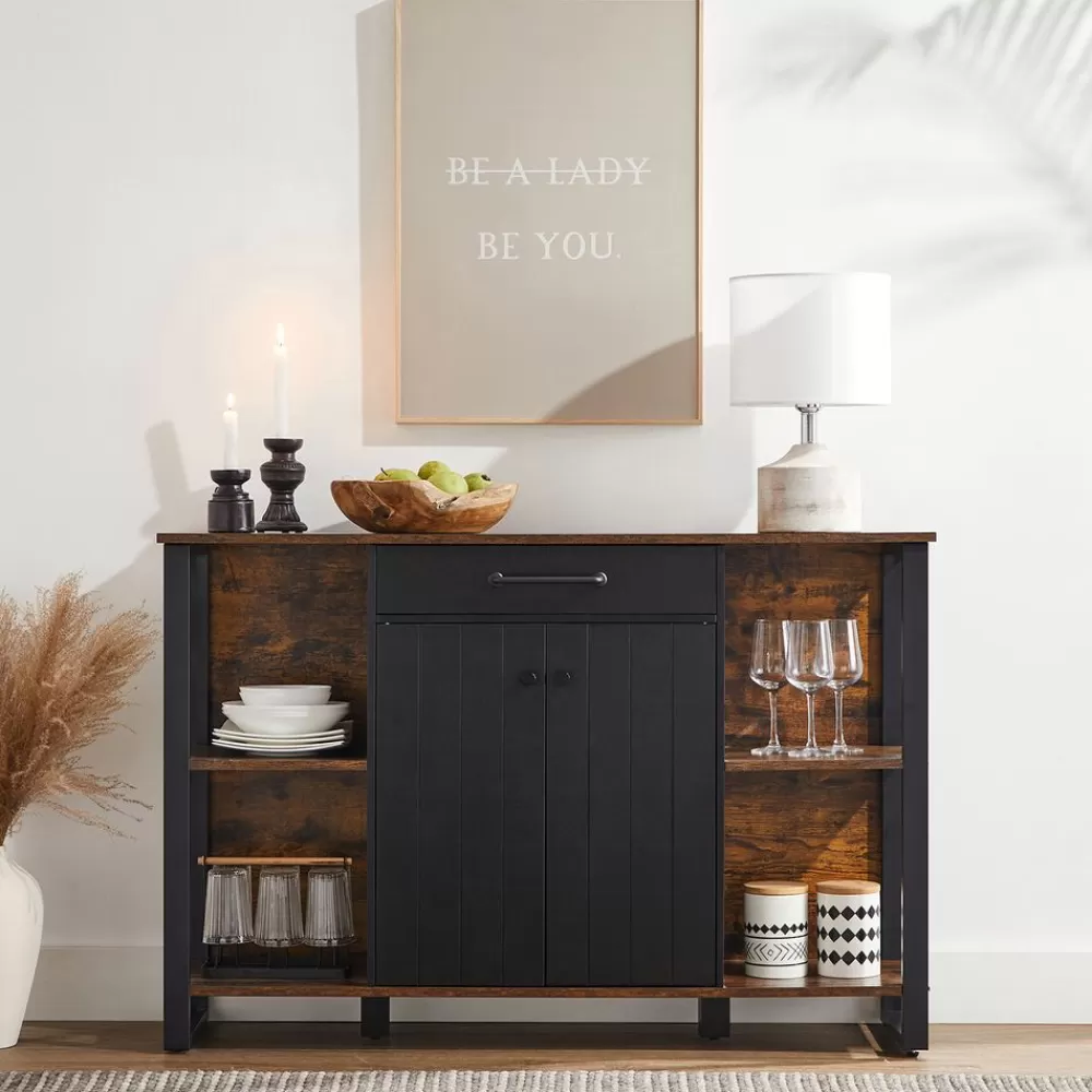 Outlet SONGMICS Industriestil Küchenschrank mit Schublade