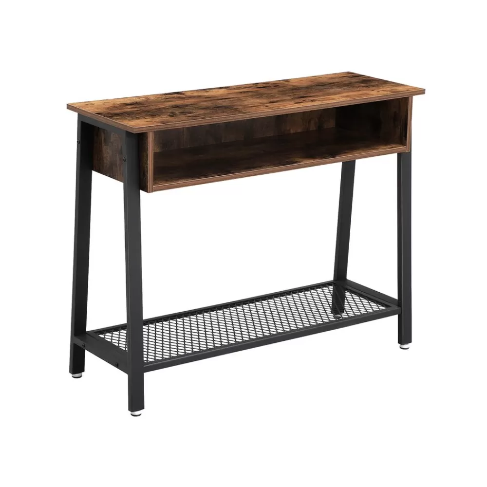Discount SONGMICS Industriestil Konsolentisch mit Fach