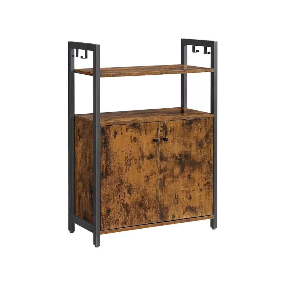 Clearance SONGMICS Industriestil Sideboard mit Ablage