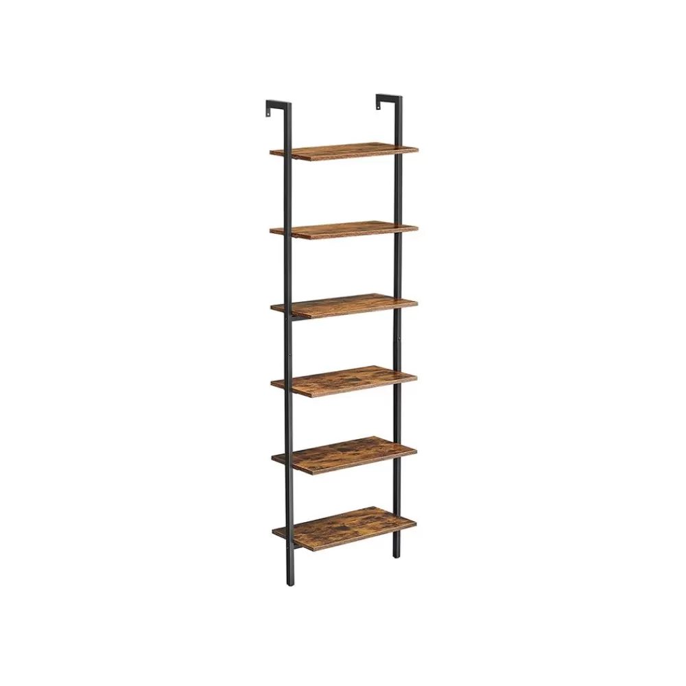 Best Sale SONGMICS Industriestil Standregal mit 6 Ablagen