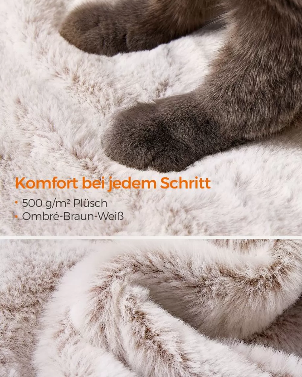 katzenbaum_mit_weichem_bezug_hellbraun_2.webp Flash Sale SONGMICS Katzenbaum mit weichem Bezug Hellbraun