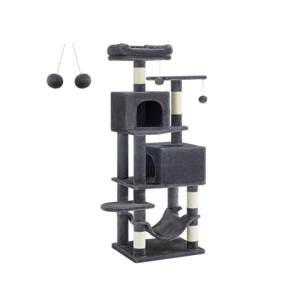 Hot SONGMICS Katzenbaum rauchgrau