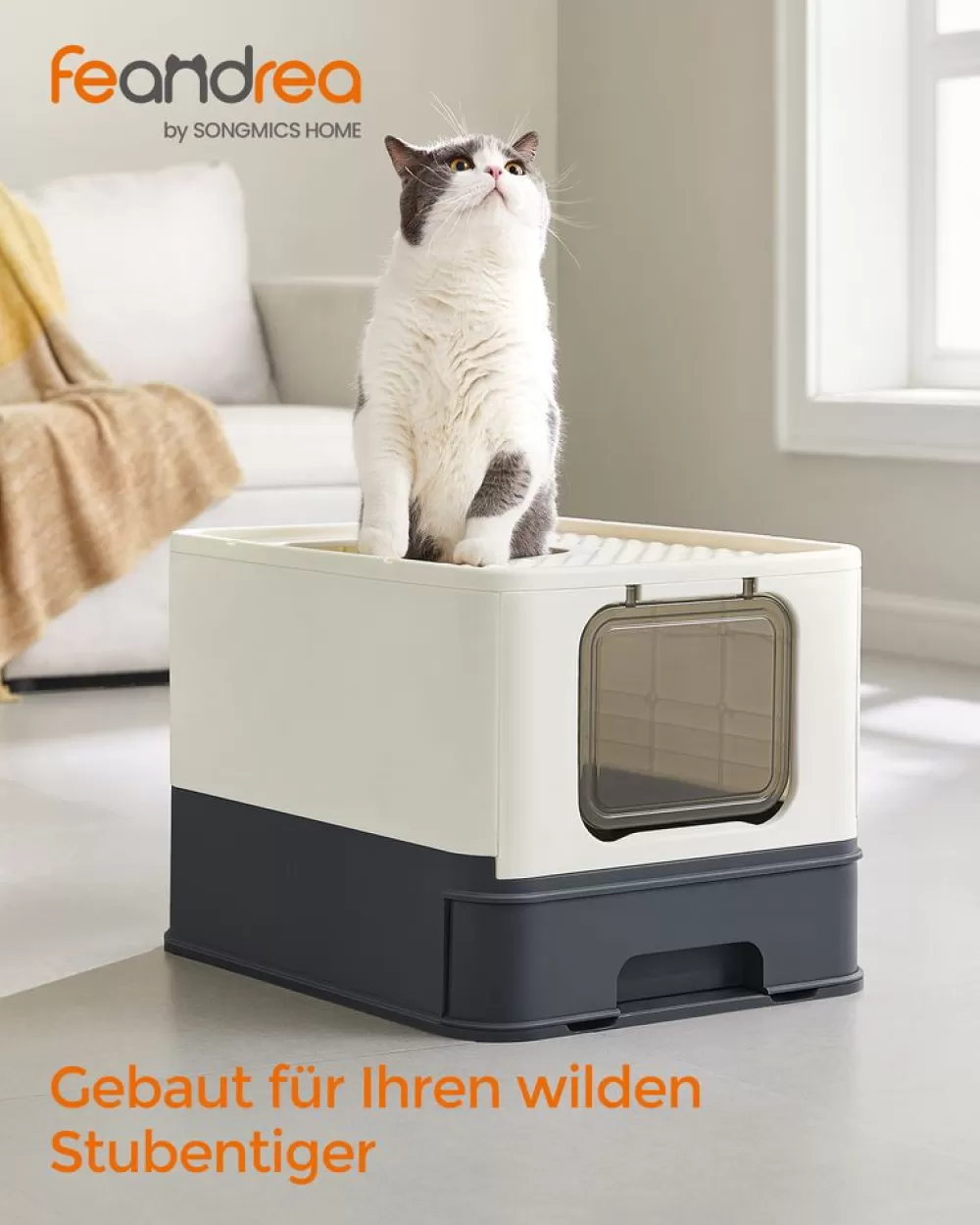 katzenklo_mit_deckel_9.webp Fashion SONGMICS Katzenklo mit Deckel