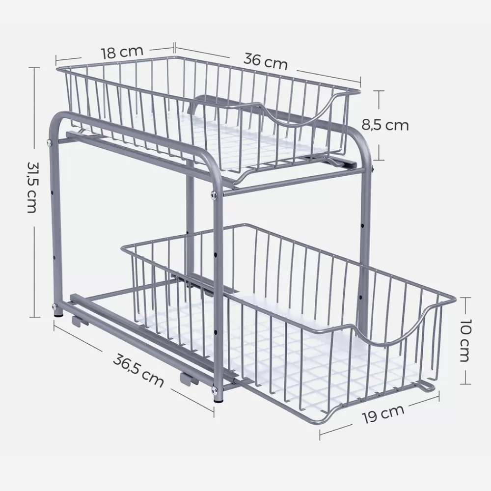 kchenorganizer_mit__schubladen_6.webp Hot SONGMICS Küchen-Organizer mit 2 Schubladen