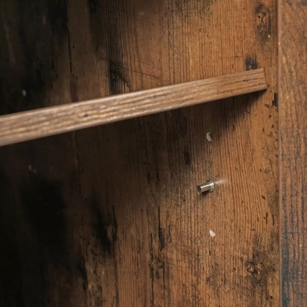 kchenschrank_mit_schiebetr_5-1.webp Outlet SONGMICS Küchenschrank mit Schiebetür vintagebraun-schwarz