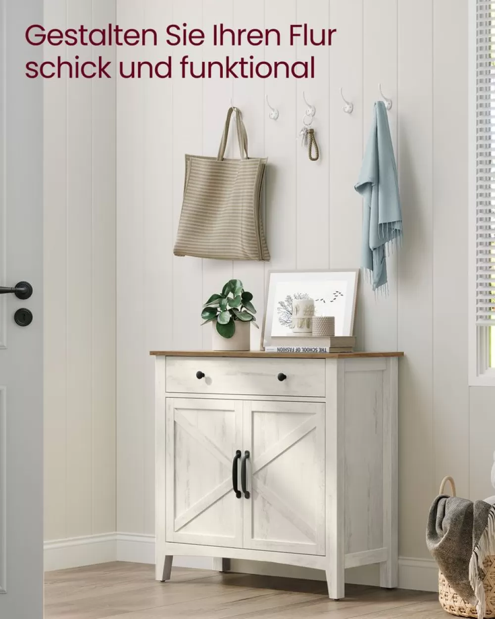 kchenschrank_mit_schubladen_und_tren_2.webp Discount SONGMICS Küchenschrank mit Schubladen und Türen