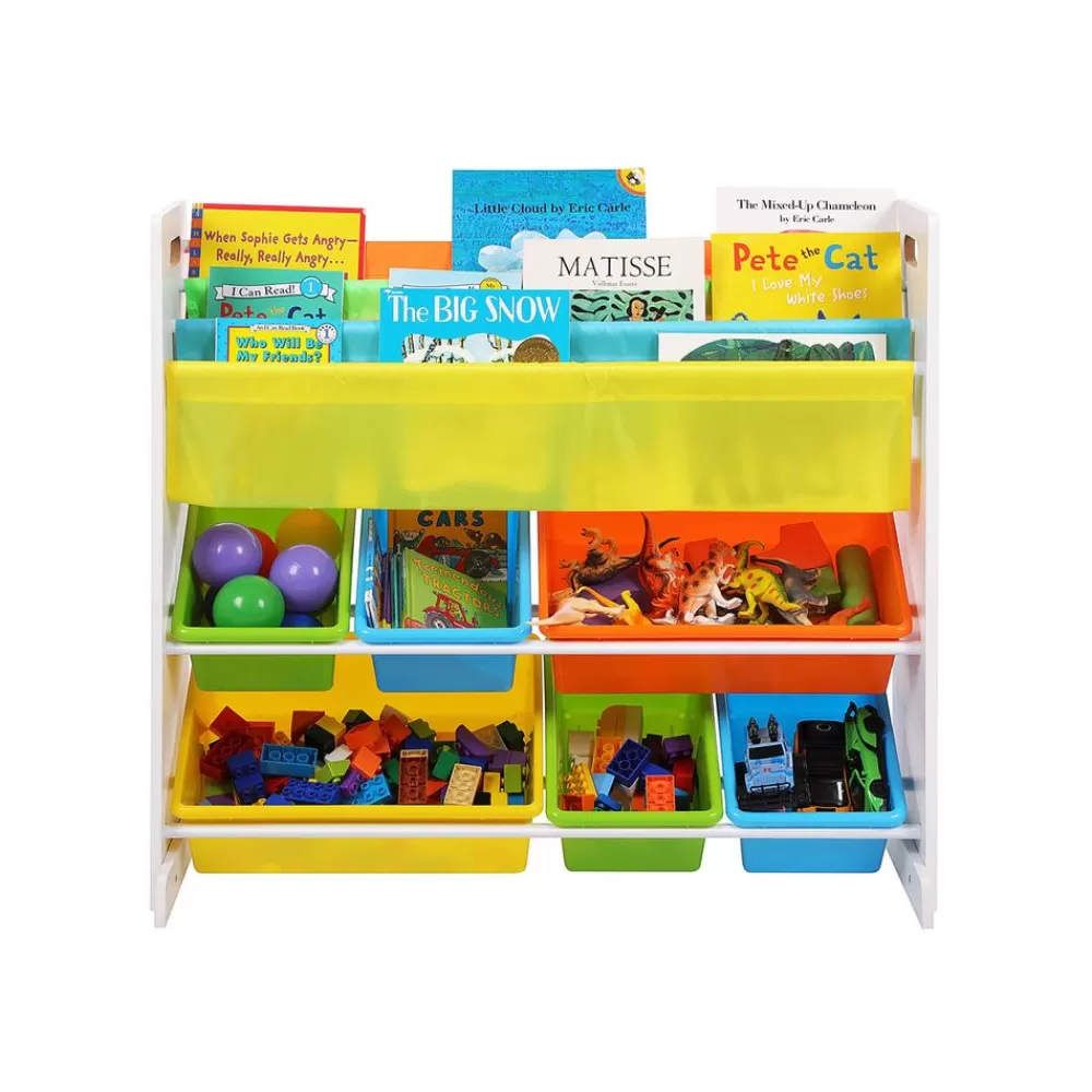 Shop SONGMICS Kinderregal für Spielzeug & Bücher
