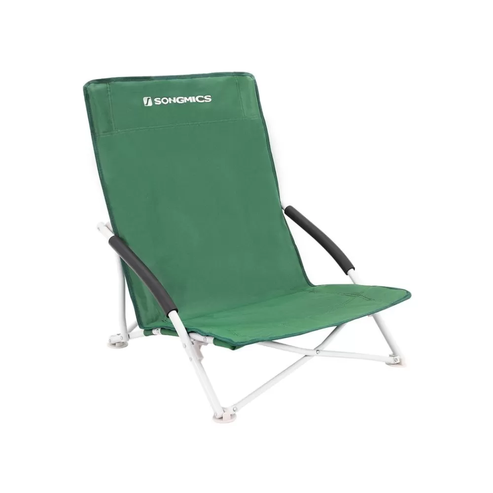 Sale SONGMICS Klappbarer Strandstuhl Grün