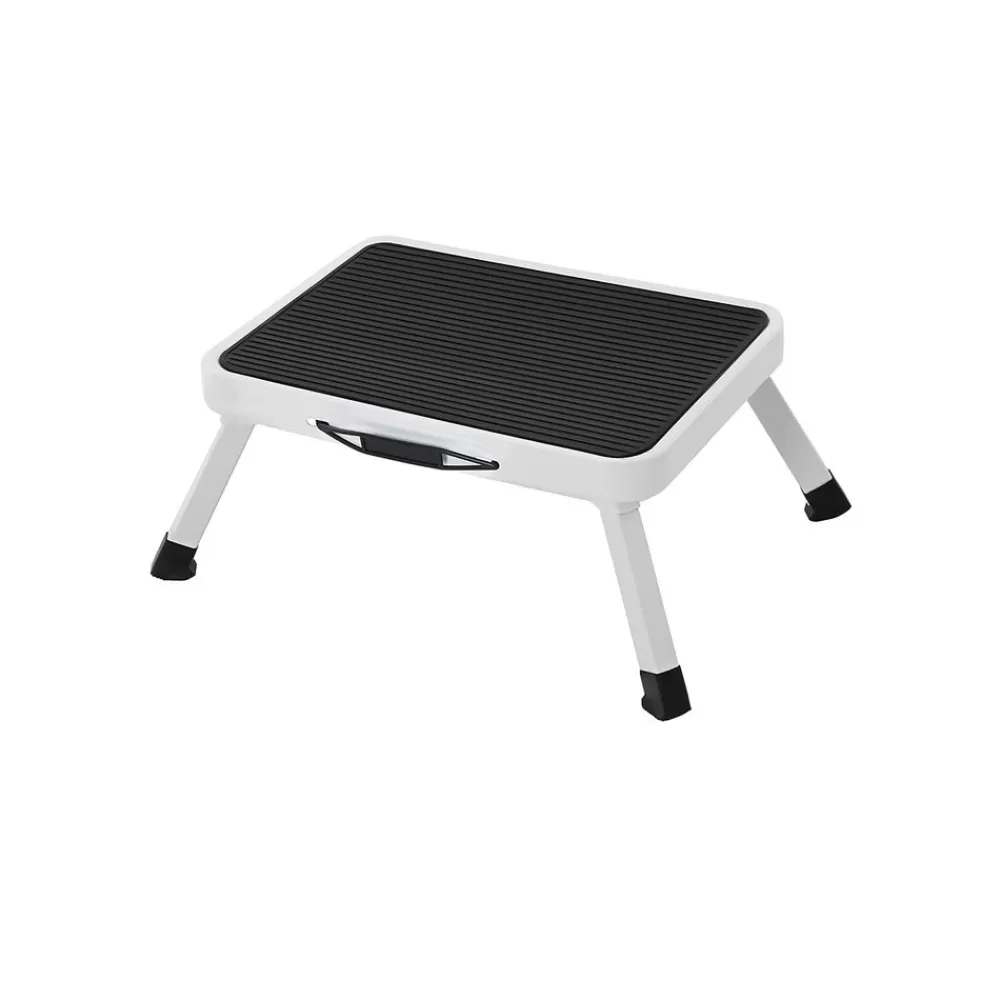 Discount SONGMICS Klapptritt mit Anti-Rutsch-Matte