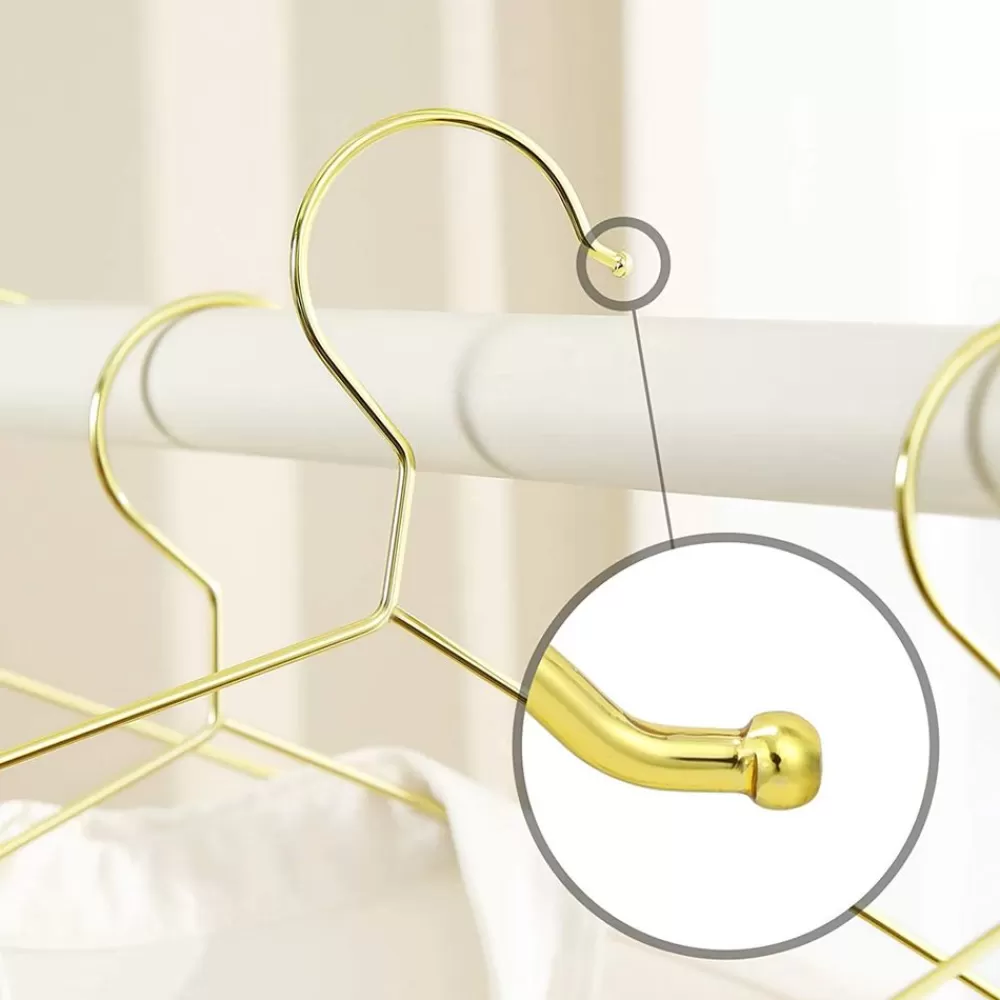 kleiderbgel_aus_metall_er_set_gold_4.webp Clearance SONGMICS Kleiderbügel aus Metall 20er Set Gold