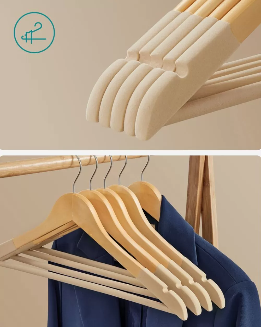 kleiderbgel_holz_11.webp Discount SONGMICS Kleiderbügel Holz