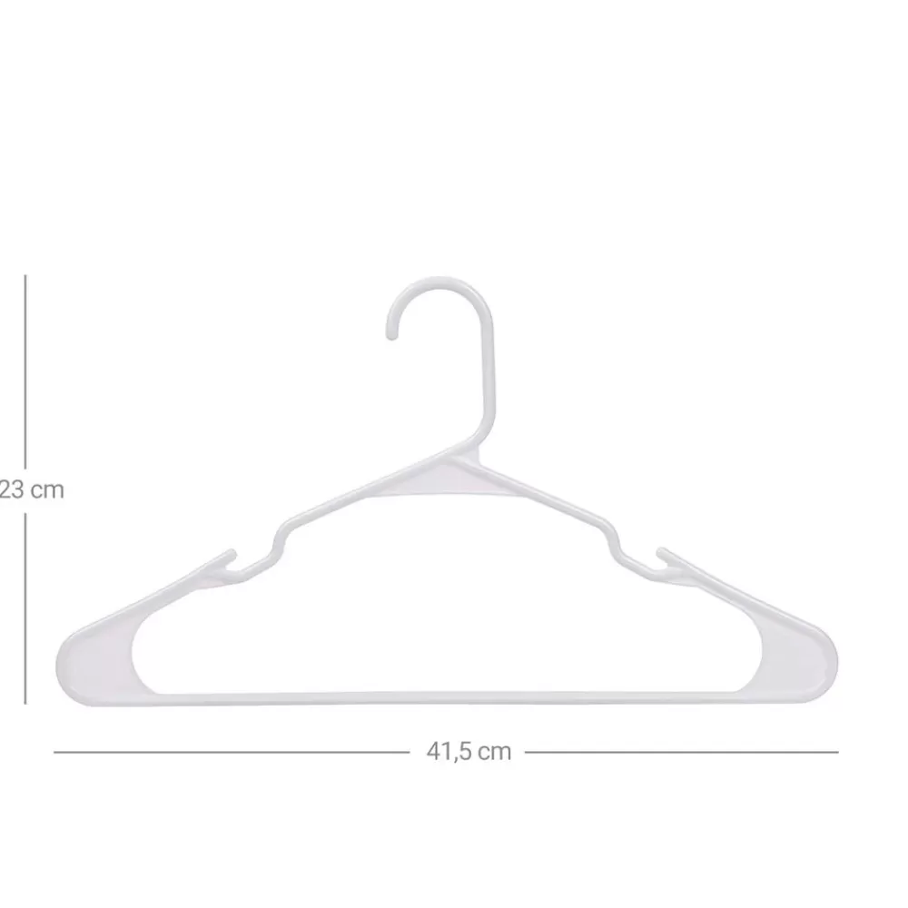 kleiderbgel_kunststoff__stck_wei_13.webp Best Sale SONGMICS Kleiderbügel Kunststoff 50 Stück Weiß