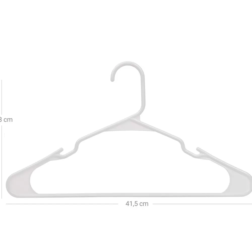 kleiderbgel_kunststoff__stck_wei_6.webp Best Sale SONGMICS Kleiderbügel Kunststoff 50 Stück Weiß